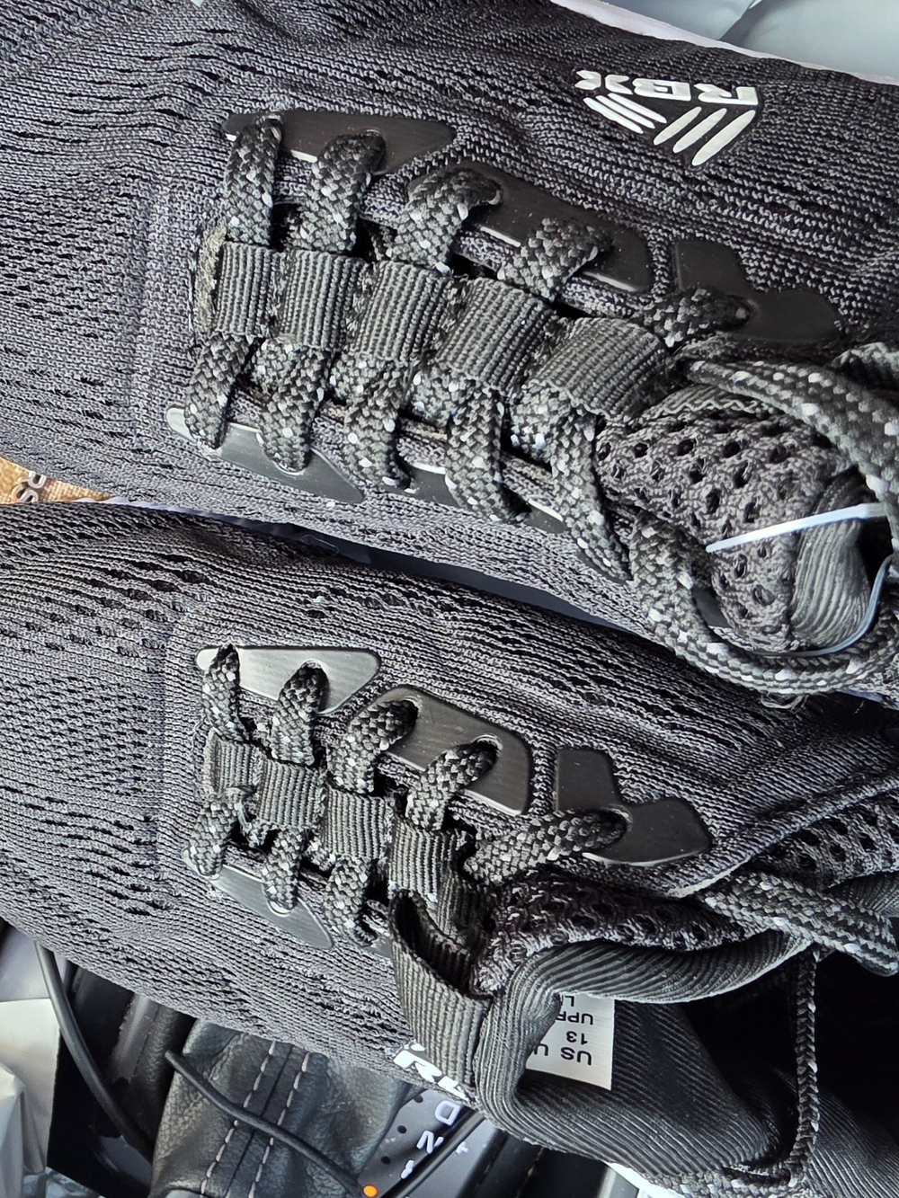 RBX Kids Black and Gray Sneakers